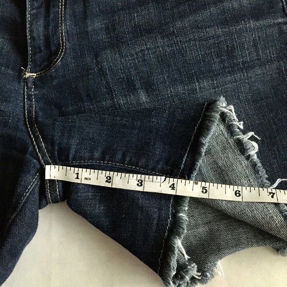 PAIGE Jimmy Jimmy Short Candace Blue Jean Shorts Women's SIze 29‎ - Picture 8 of 8